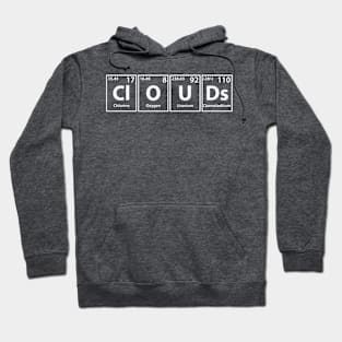 Clouds (Cl-O-U-Ds) Periodic Elements Spelling Hoodie